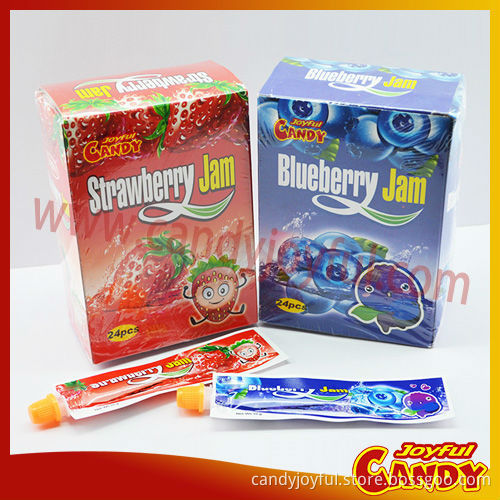 Delicious Squezze suck liquid cream candy